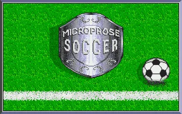 MicroProse Soccer screen shot title